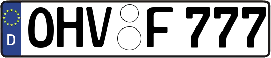 OHV-F777
