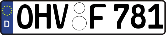 OHV-F781