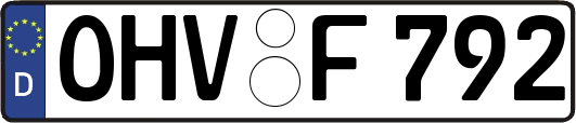 OHV-F792