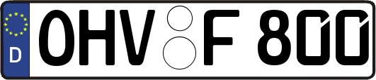 OHV-F800