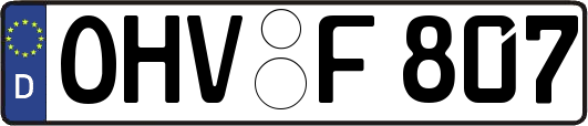OHV-F807