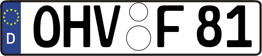 OHV-F81