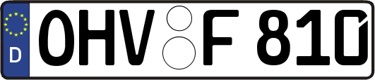 OHV-F810