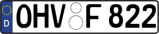 OHV-F822