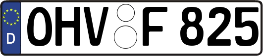OHV-F825