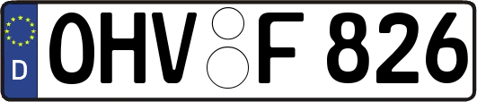OHV-F826