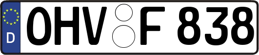 OHV-F838