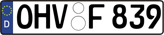 OHV-F839