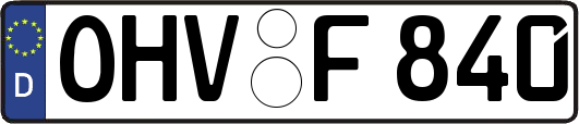 OHV-F840