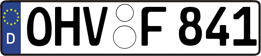 OHV-F841