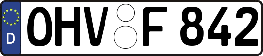 OHV-F842