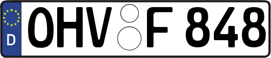 OHV-F848