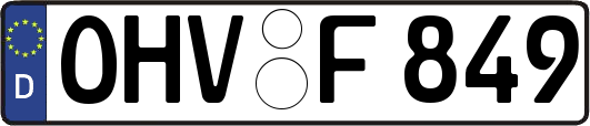 OHV-F849
