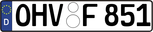 OHV-F851