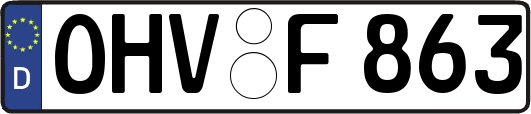 OHV-F863