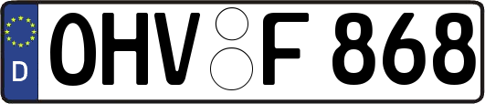 OHV-F868