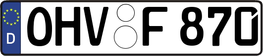 OHV-F870