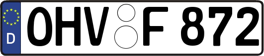 OHV-F872