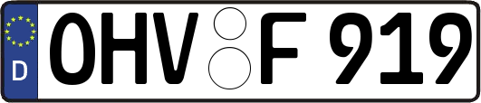 OHV-F919