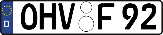 OHV-F92