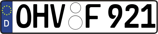 OHV-F921