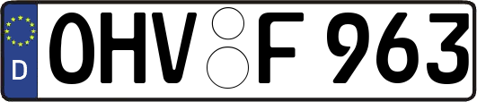 OHV-F963
