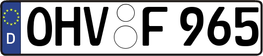 OHV-F965