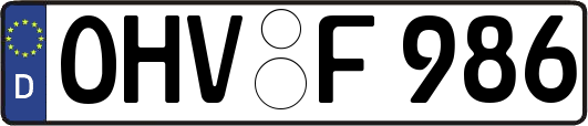 OHV-F986