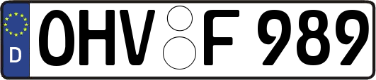 OHV-F989