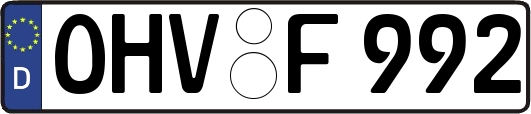 OHV-F992