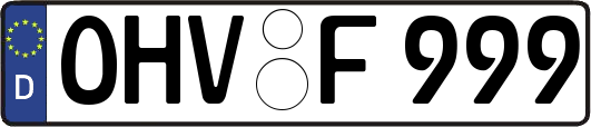 OHV-F999