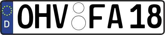 OHV-FA18