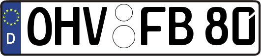 OHV-FB80