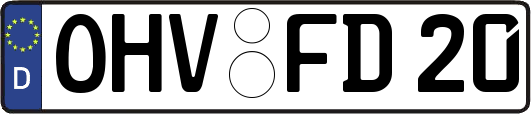 OHV-FD20