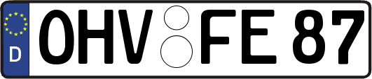 OHV-FE87