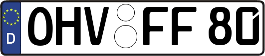 OHV-FF80