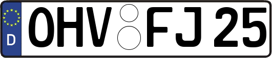 OHV-FJ25
