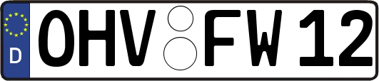 OHV-FW12
