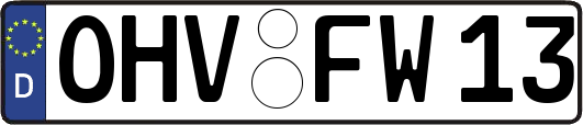 OHV-FW13