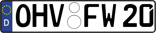OHV-FW20