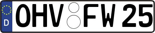 OHV-FW25