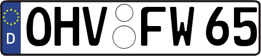 OHV-FW65