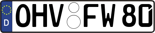 OHV-FW80