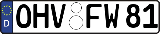 OHV-FW81