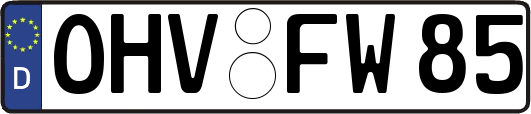 OHV-FW85