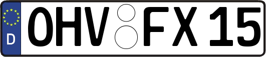OHV-FX15