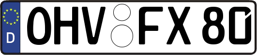 OHV-FX80
