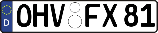 OHV-FX81