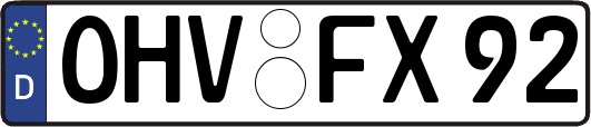 OHV-FX92