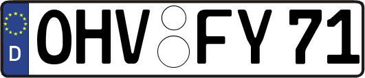 OHV-FY71